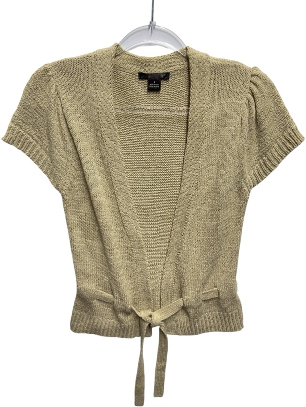 Liquid Silky Knit Sweater Cardigan Crop Jacket Bolero Shrug
